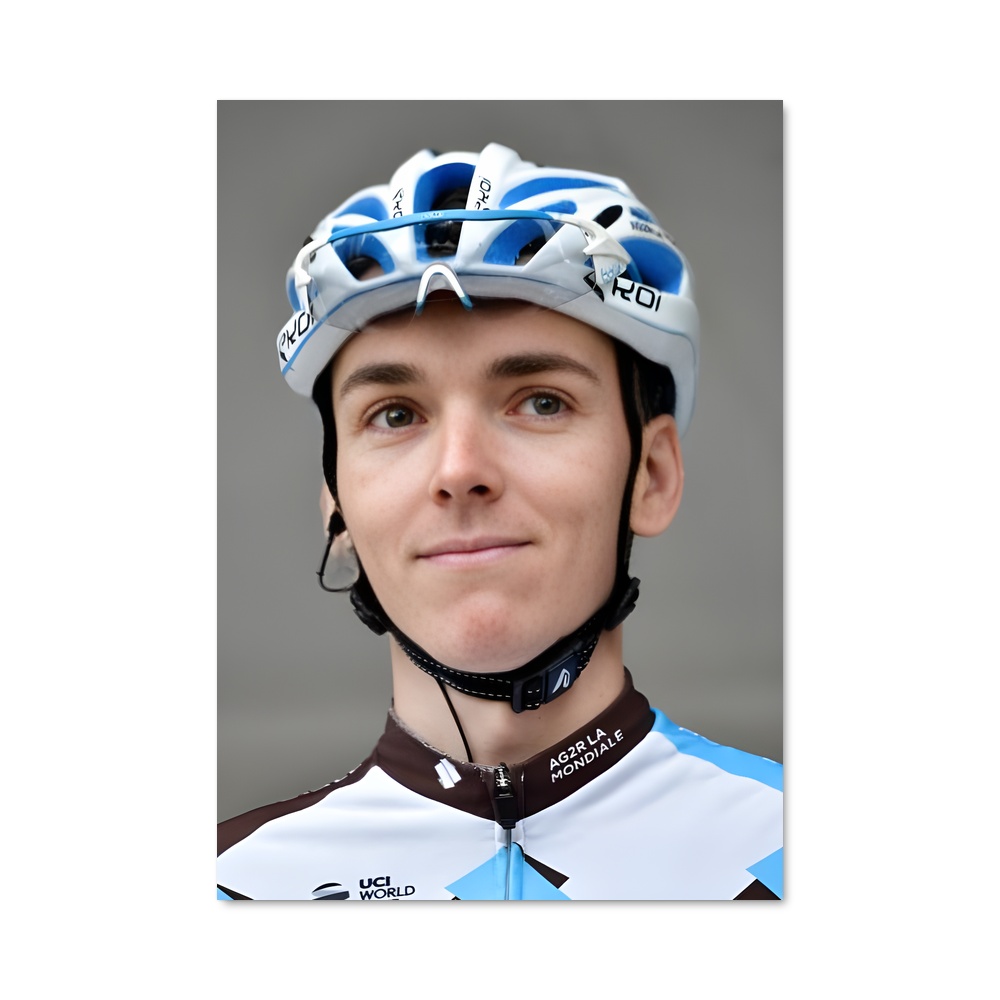 Poster Romain bardet vélo